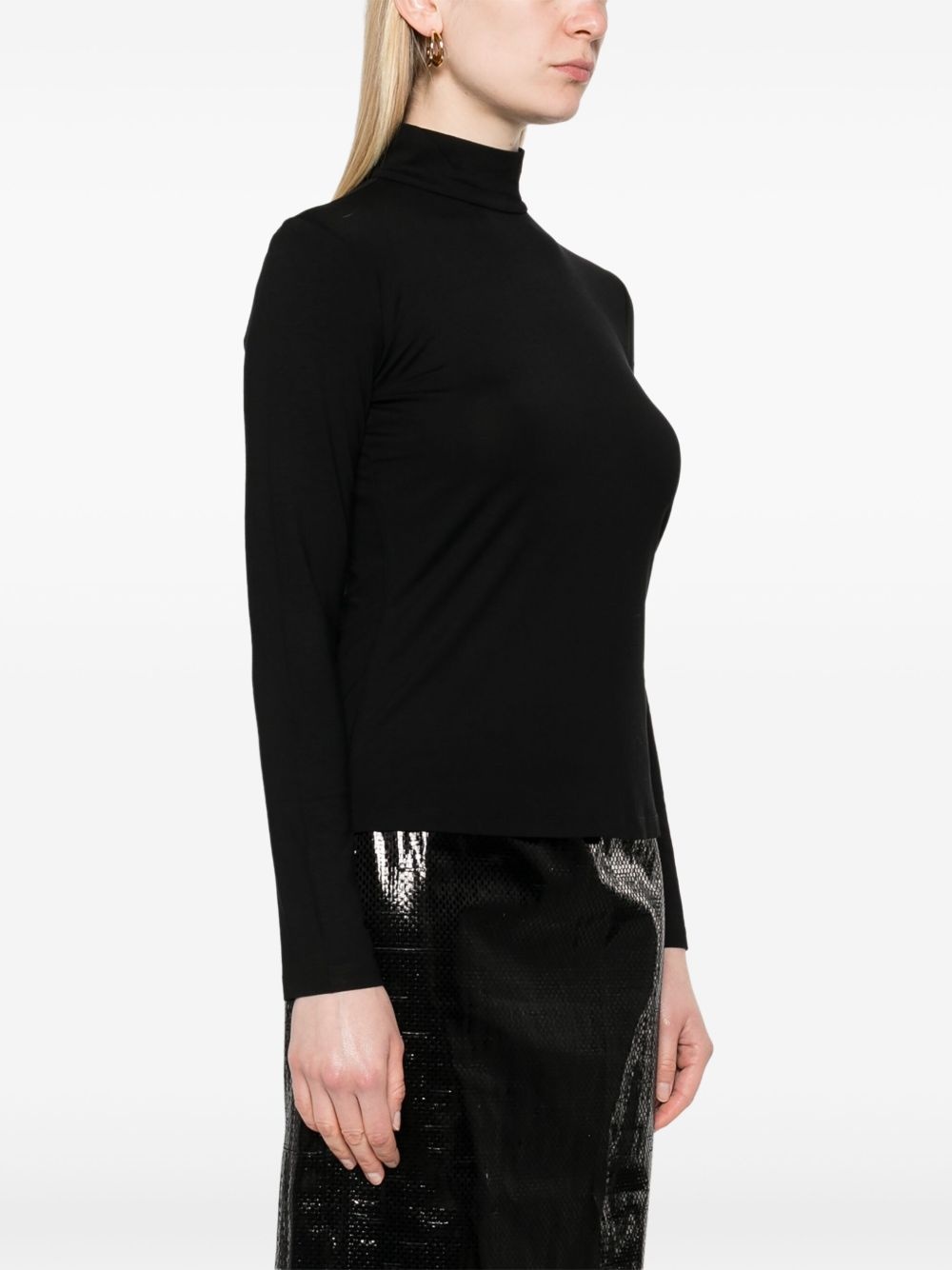 mock-neck top - 3