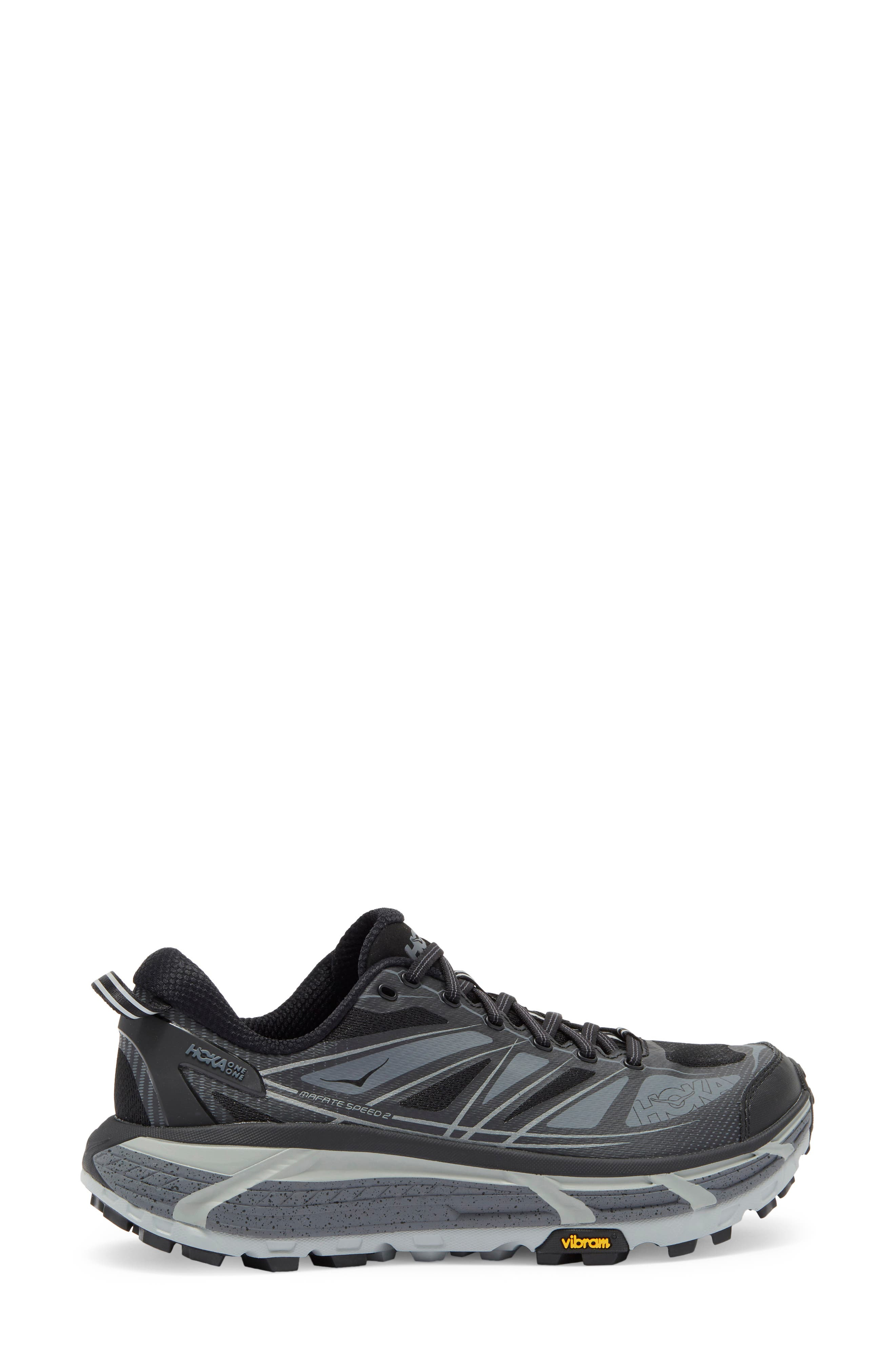 HOKA Mafate Speed 2 Sneaker in Black /Castlerock at Nordstrom - 3