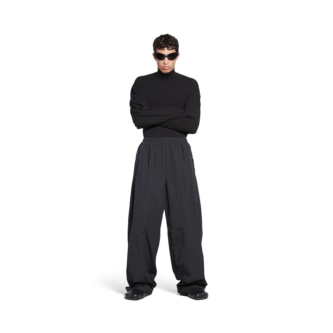 Tracksuit Pants in Black - 2