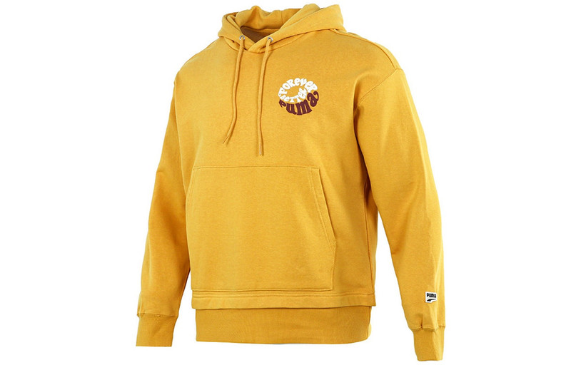 PUMA PUMA Back Logo Printing Sports Yellow 533038-37 outlook