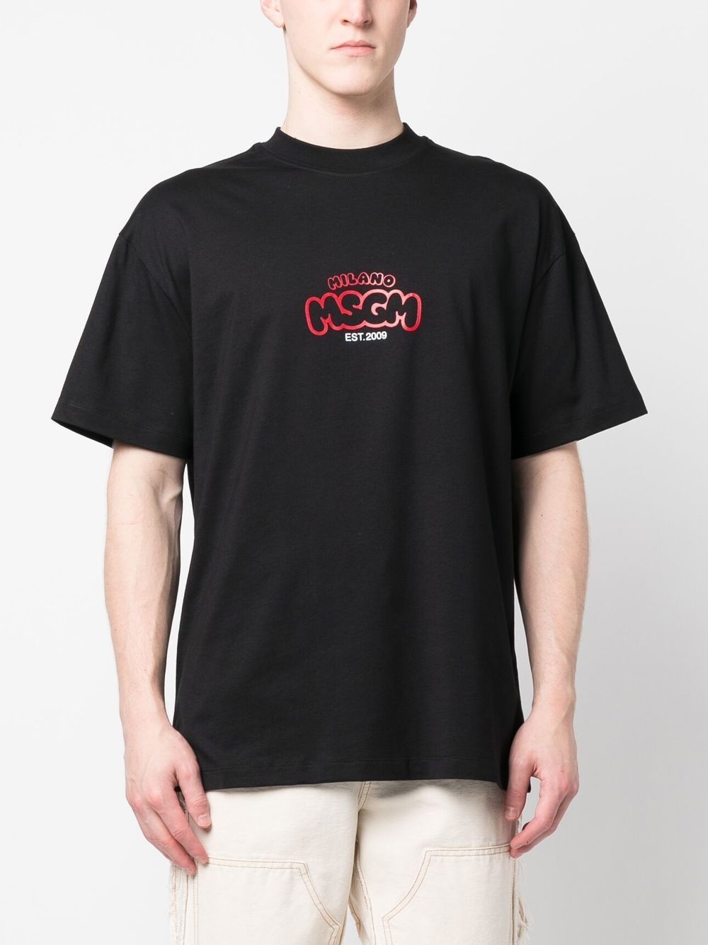 graphic-print cotton T-shirt - 3
