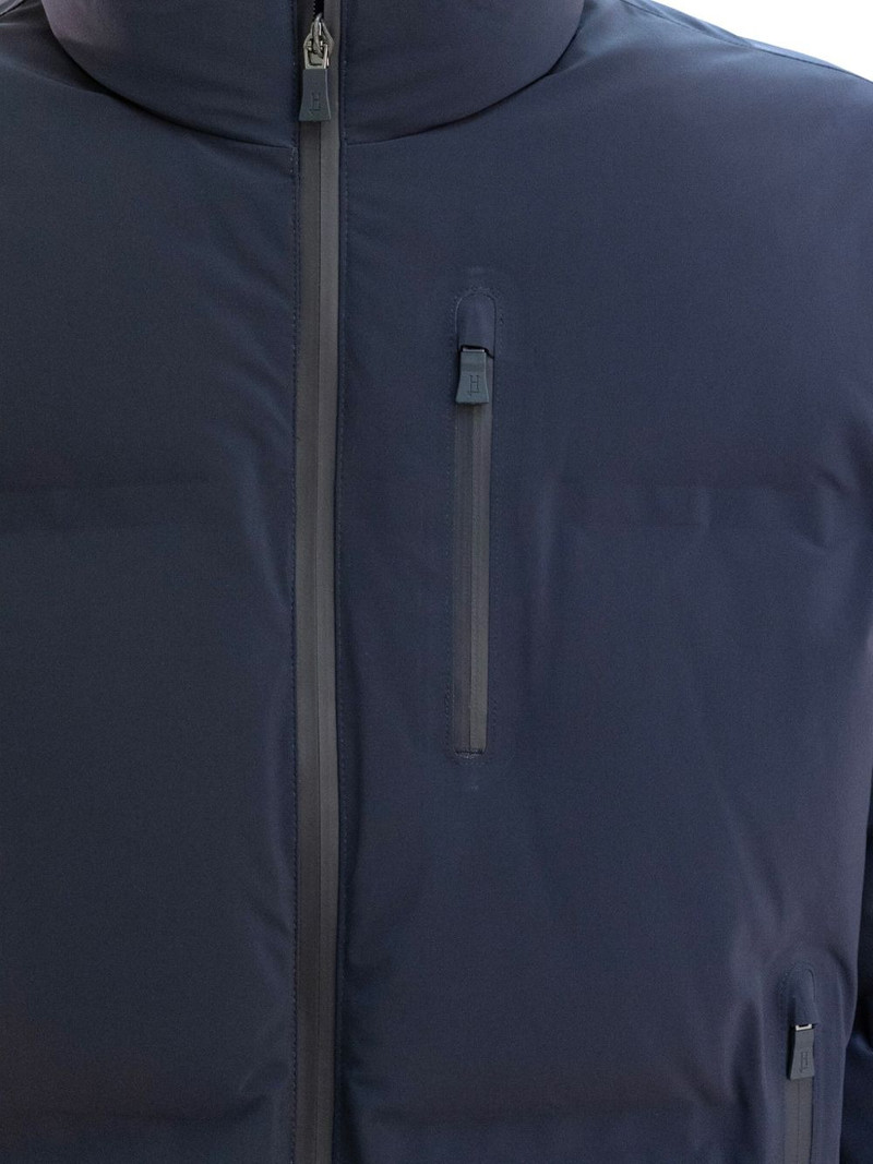 Herno quilted zip-front padded jacket outlook