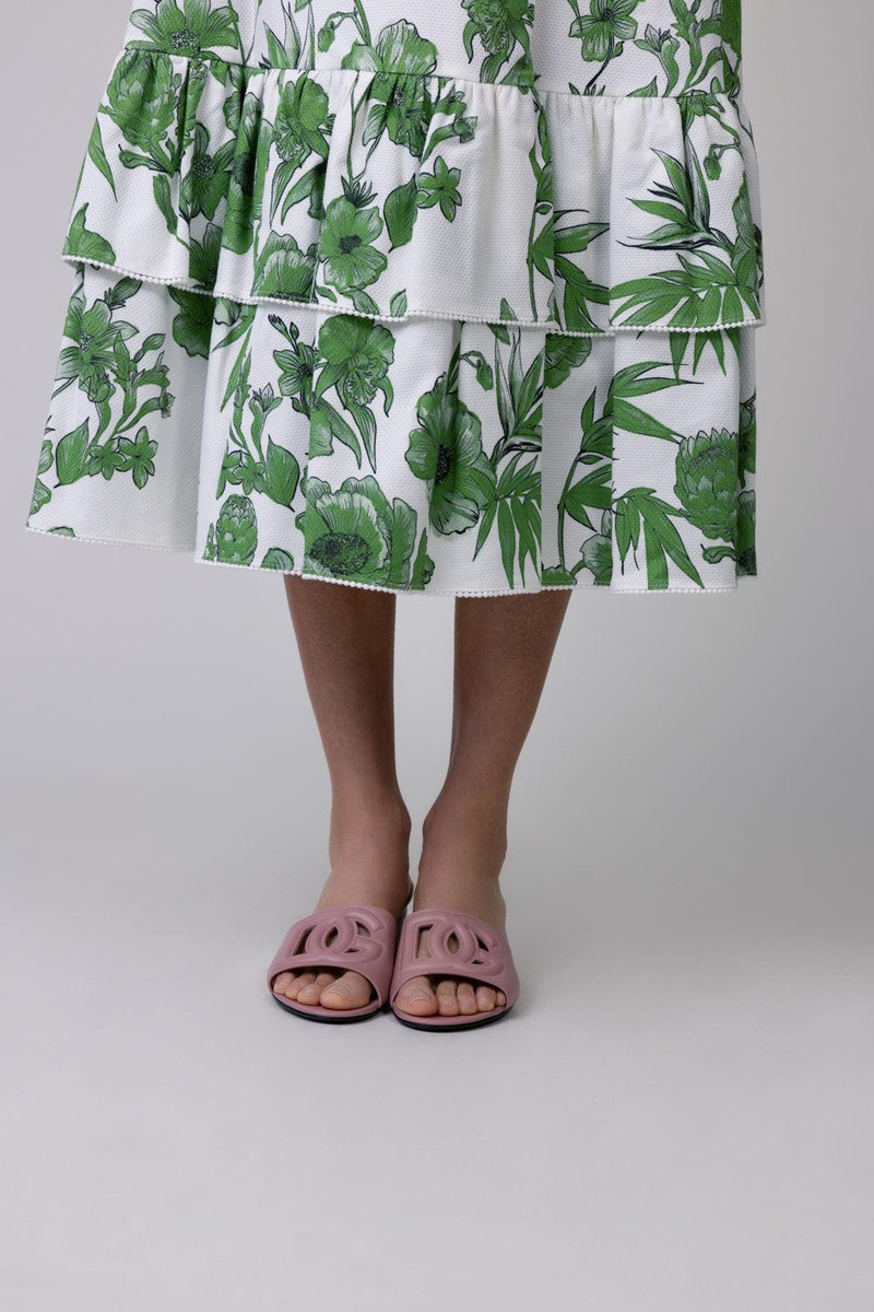 Dolce & Gabbana DG Logo Sliders - Rosa outlook