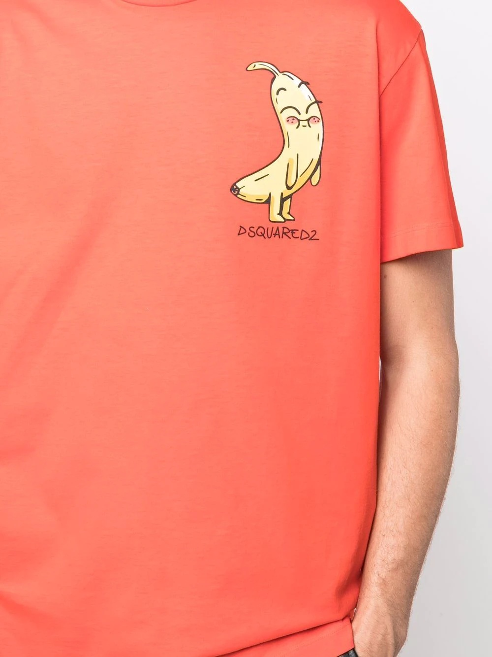 logo banana character-print T-shirt - 5