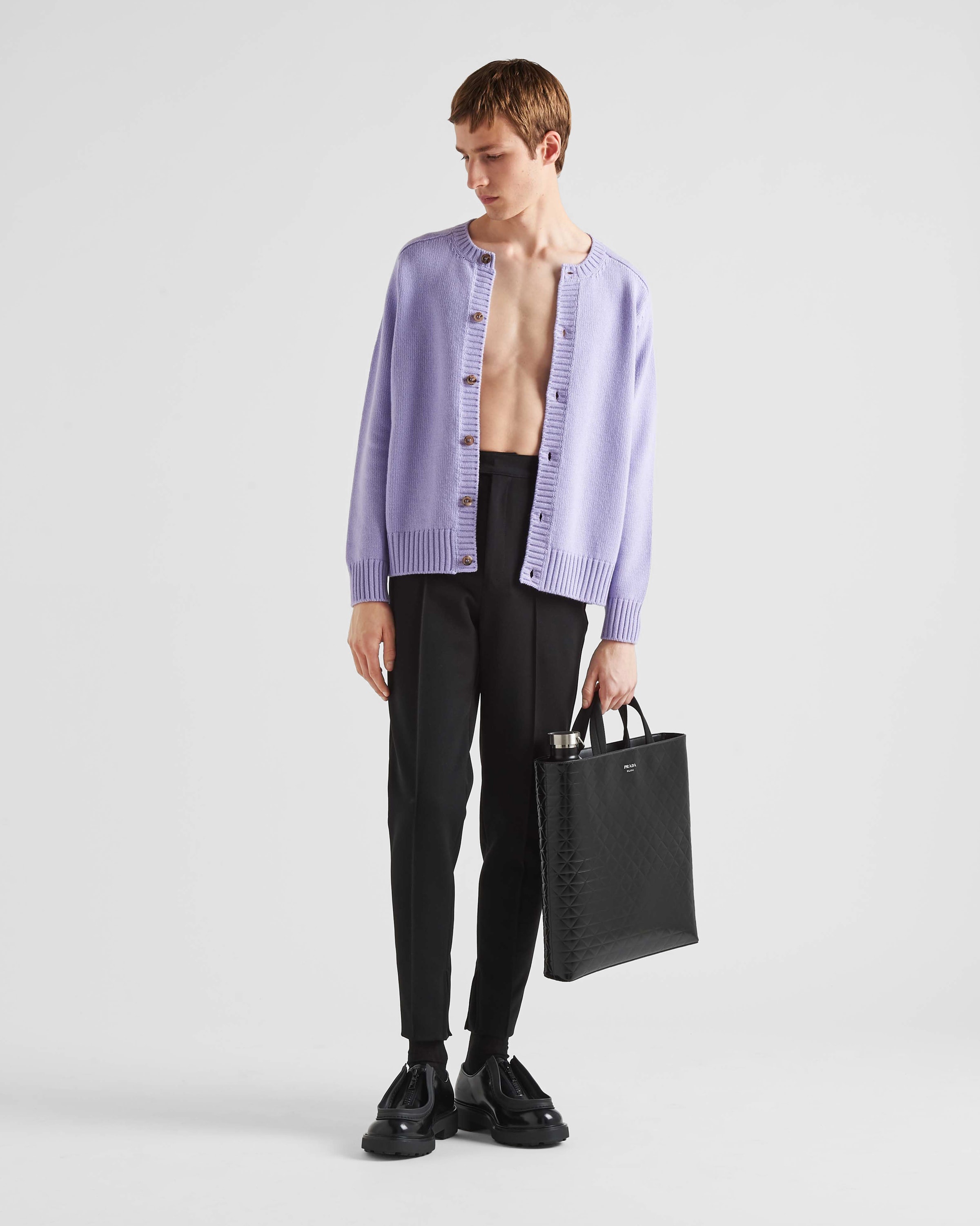 Wool and cashmere cardigan - 2