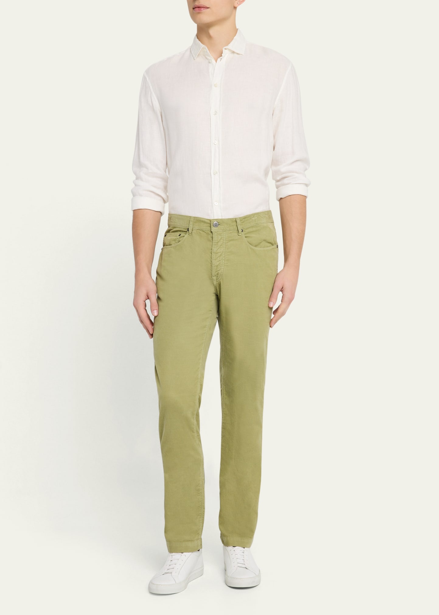 Men's Corduroy 5-Pocket Pants - 2