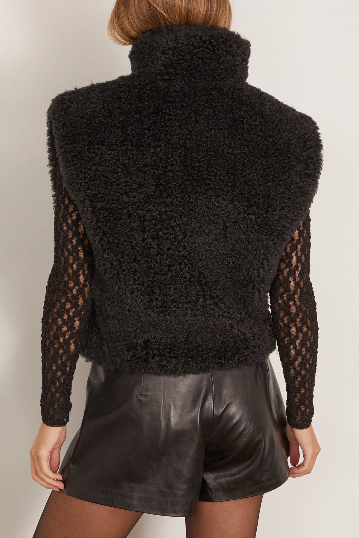 Alisa Vest in Black - 4