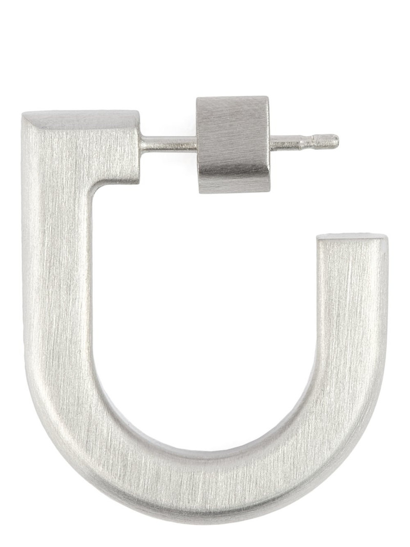 Silver Dring Single Earring 1