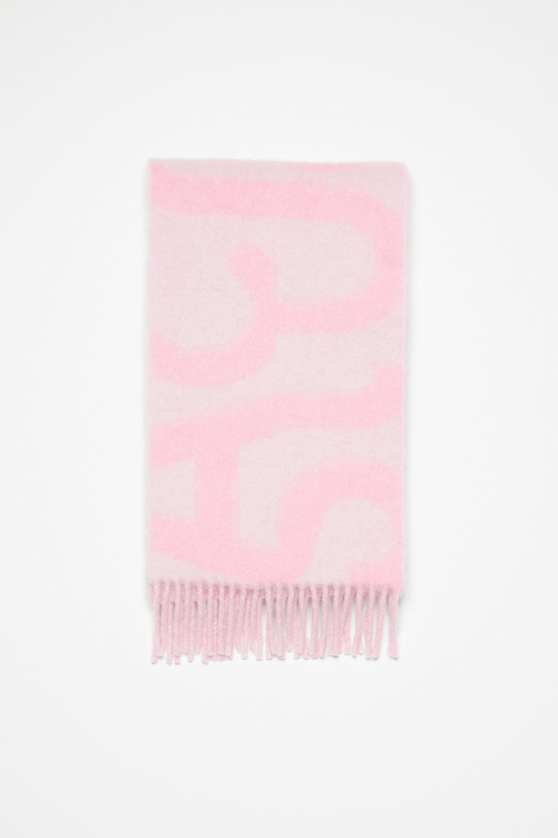Logo scarf - Pink 1