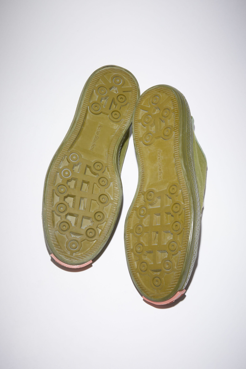 Acne Studios Low top sneakers - Olive green outlook