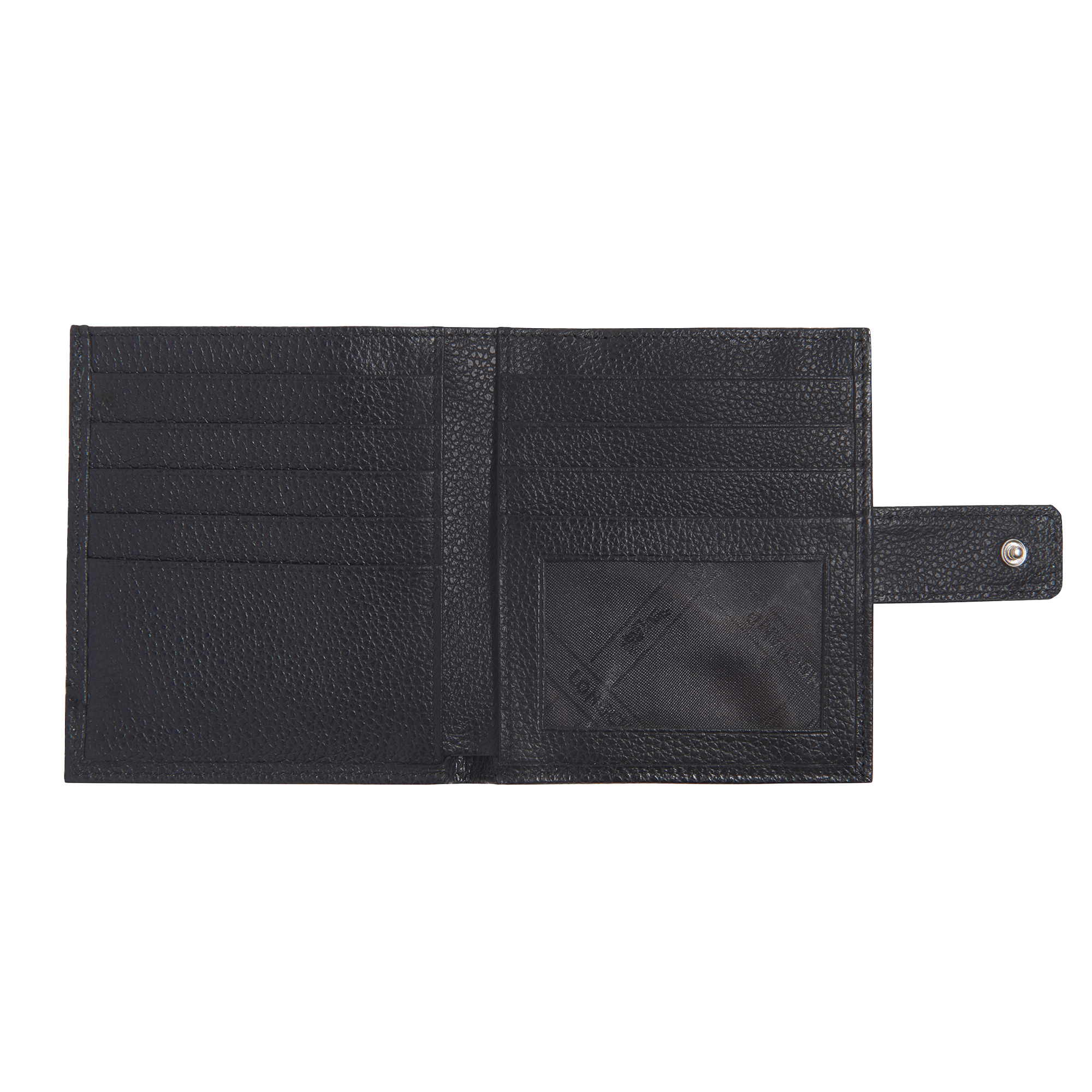 Le Foulonné Compact wallet Black - Leather - 2