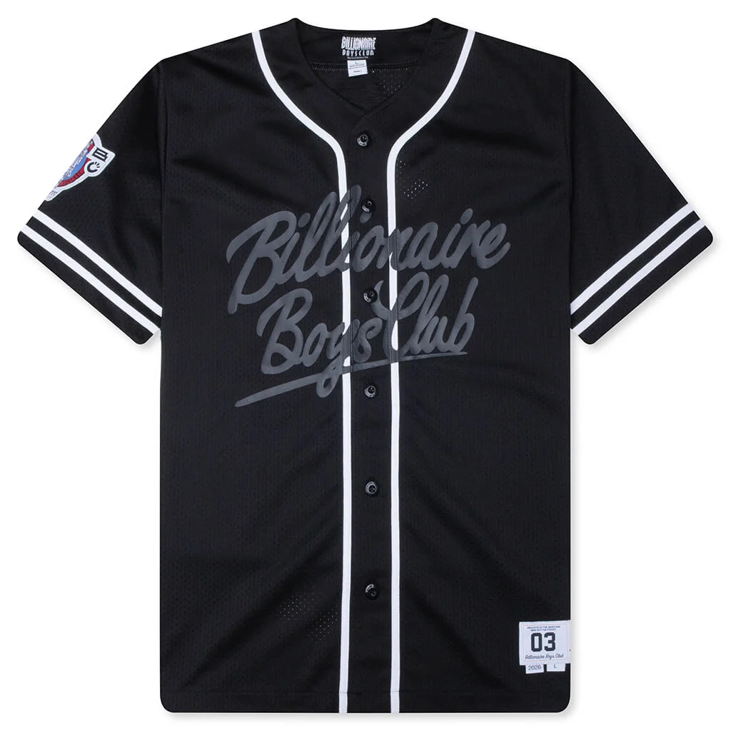 BIG CHEW S/S KNIT JERSEY - BLACK - 1