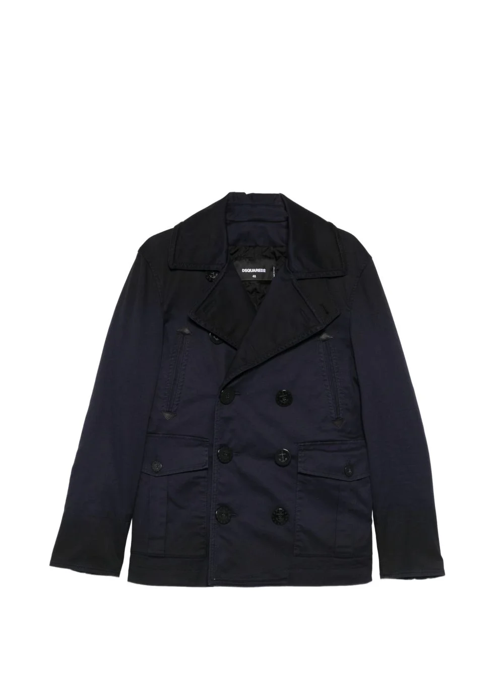 Sailor double-breasted peacoat - 1