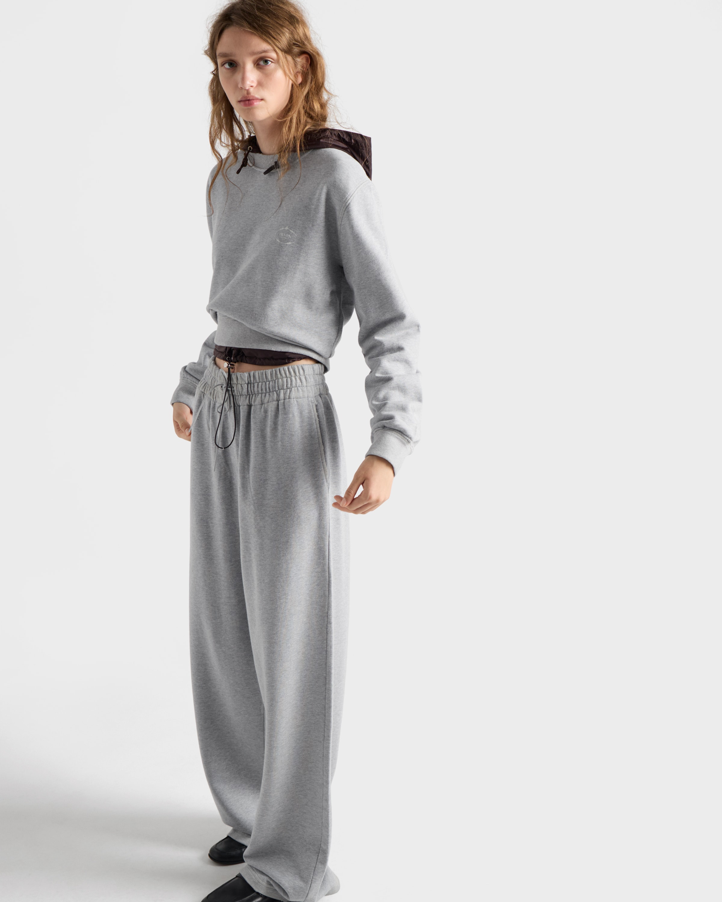 Cotton crew-neck sweatshirt - 4