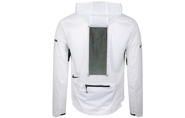 Men's Nike Tech Pack Running Logo White Jacket CT2382-100 - 2