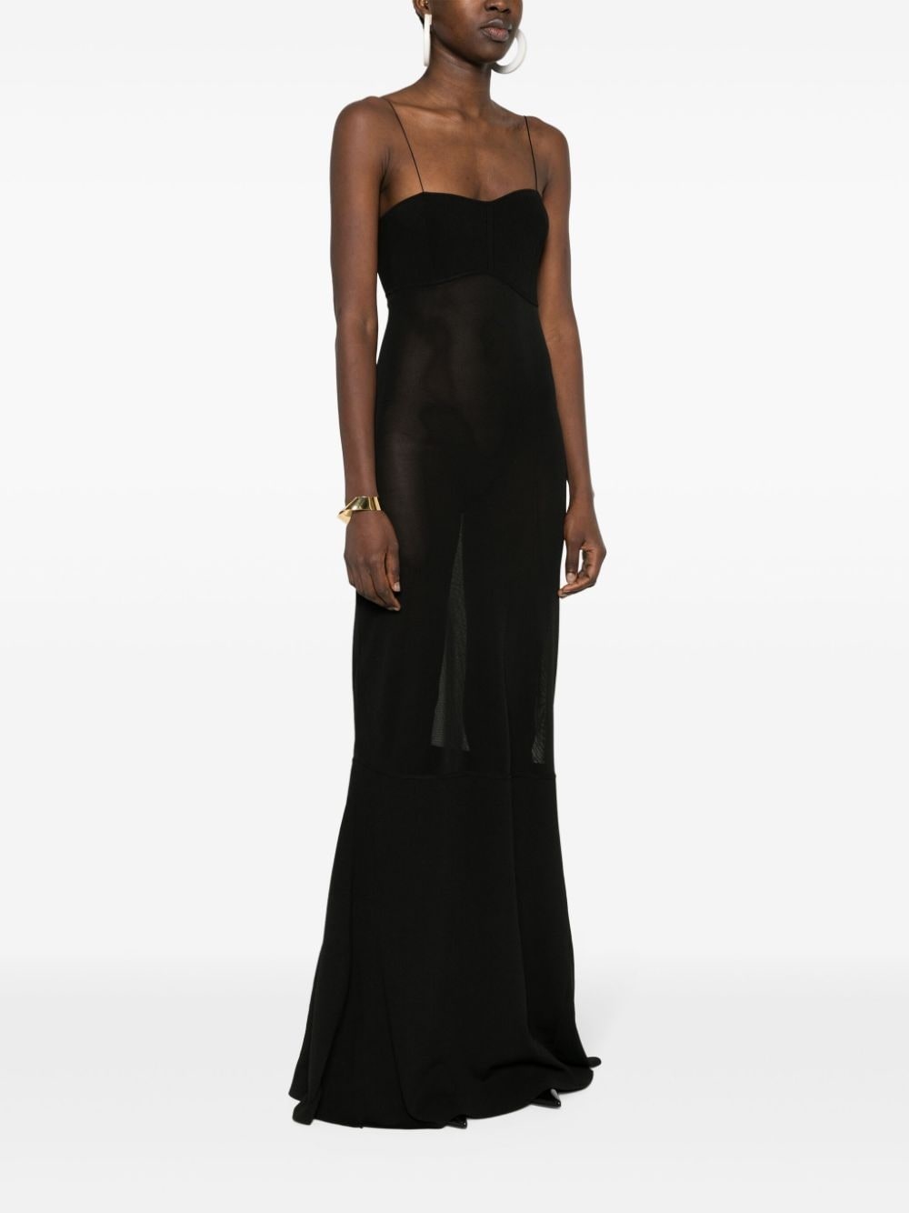 fine-knit maxi dress - 3