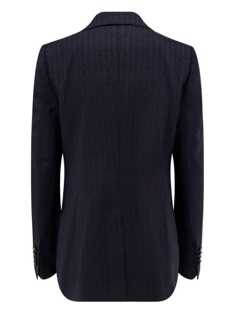 Etro paisley-pattern blazer outlook
