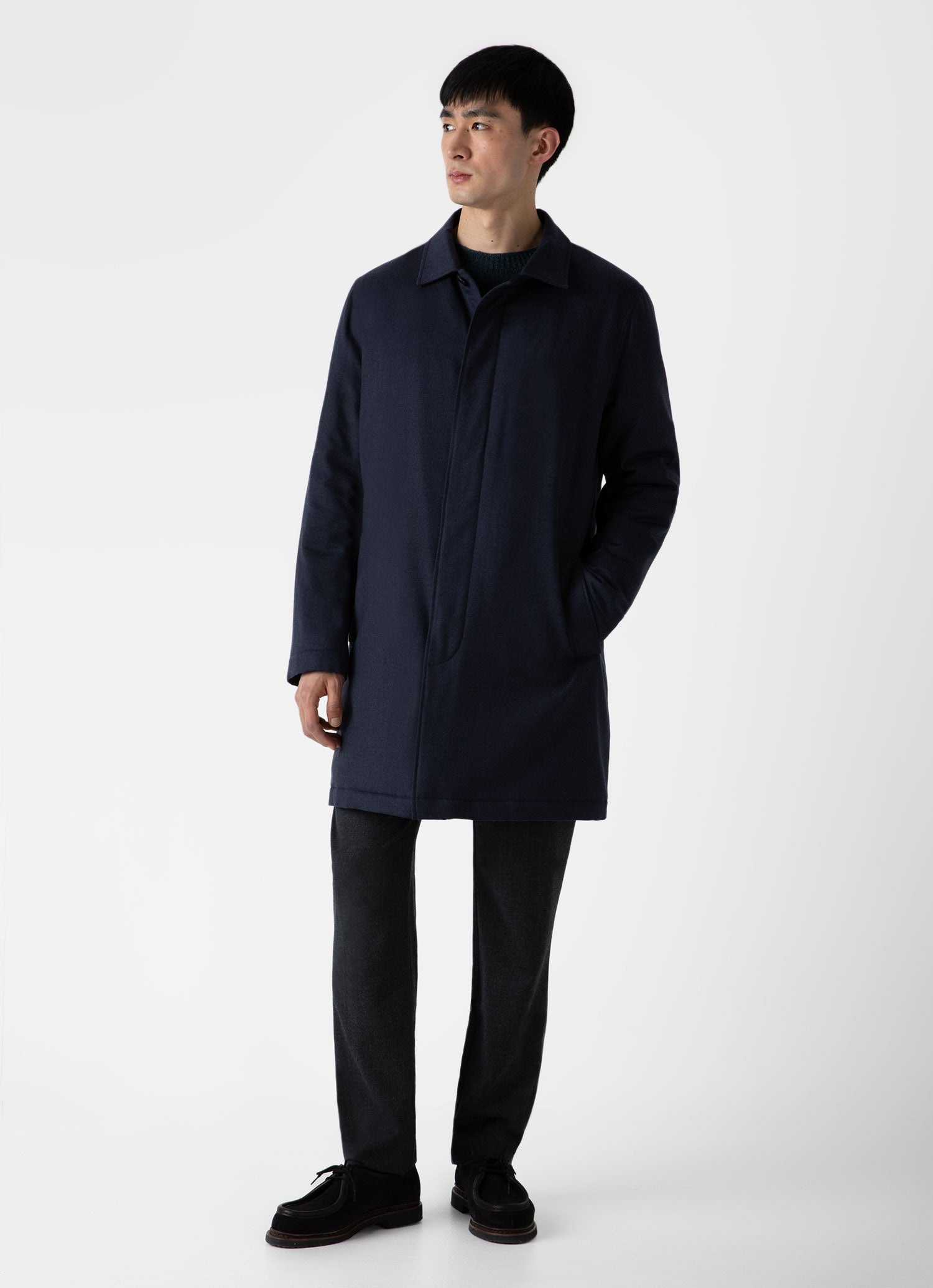 Insulated Wool Mac - 2