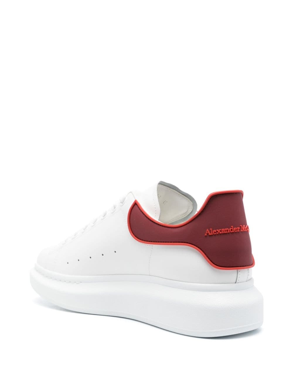 Oversized leather sneakers - 3