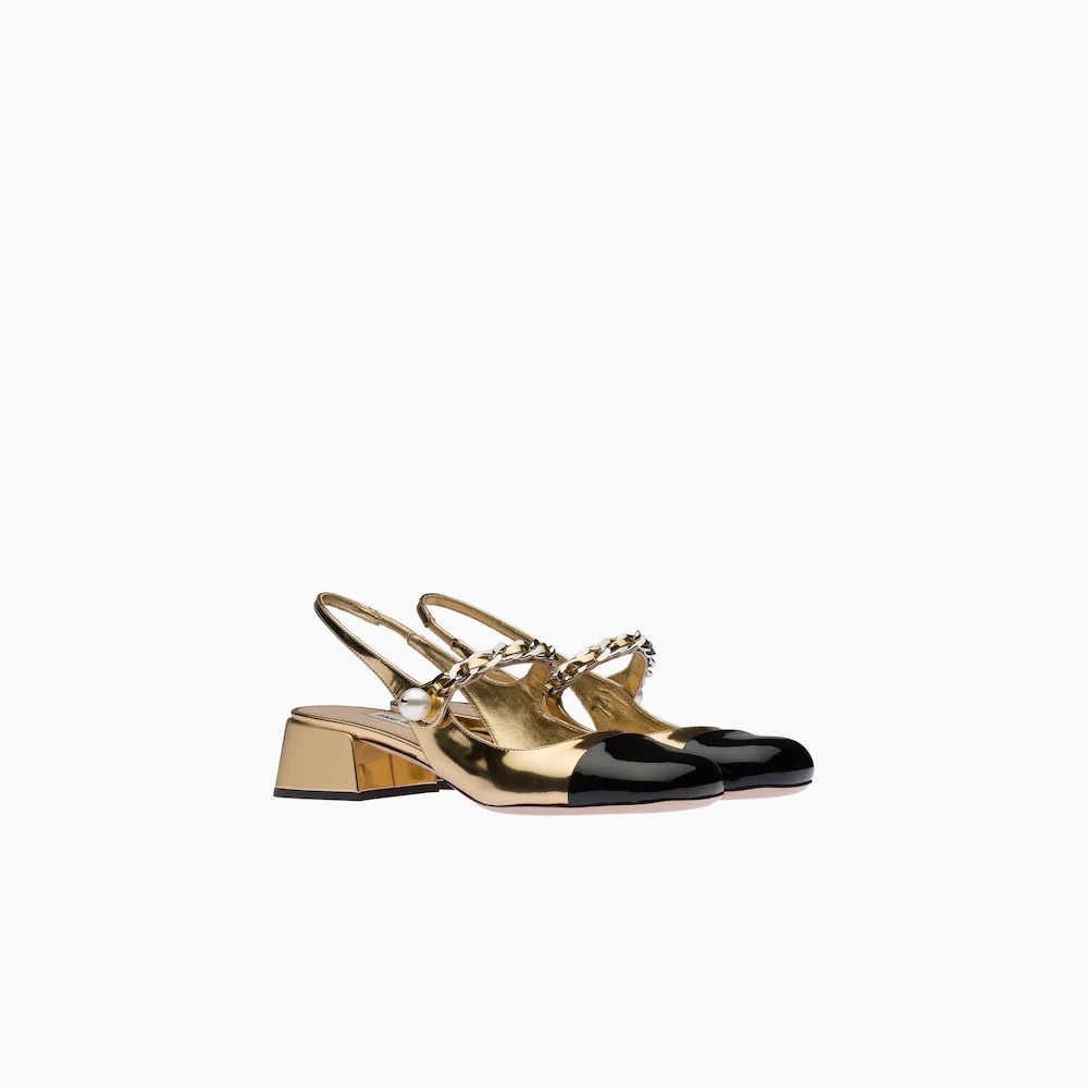 Metallic technical fabric pumps - 1