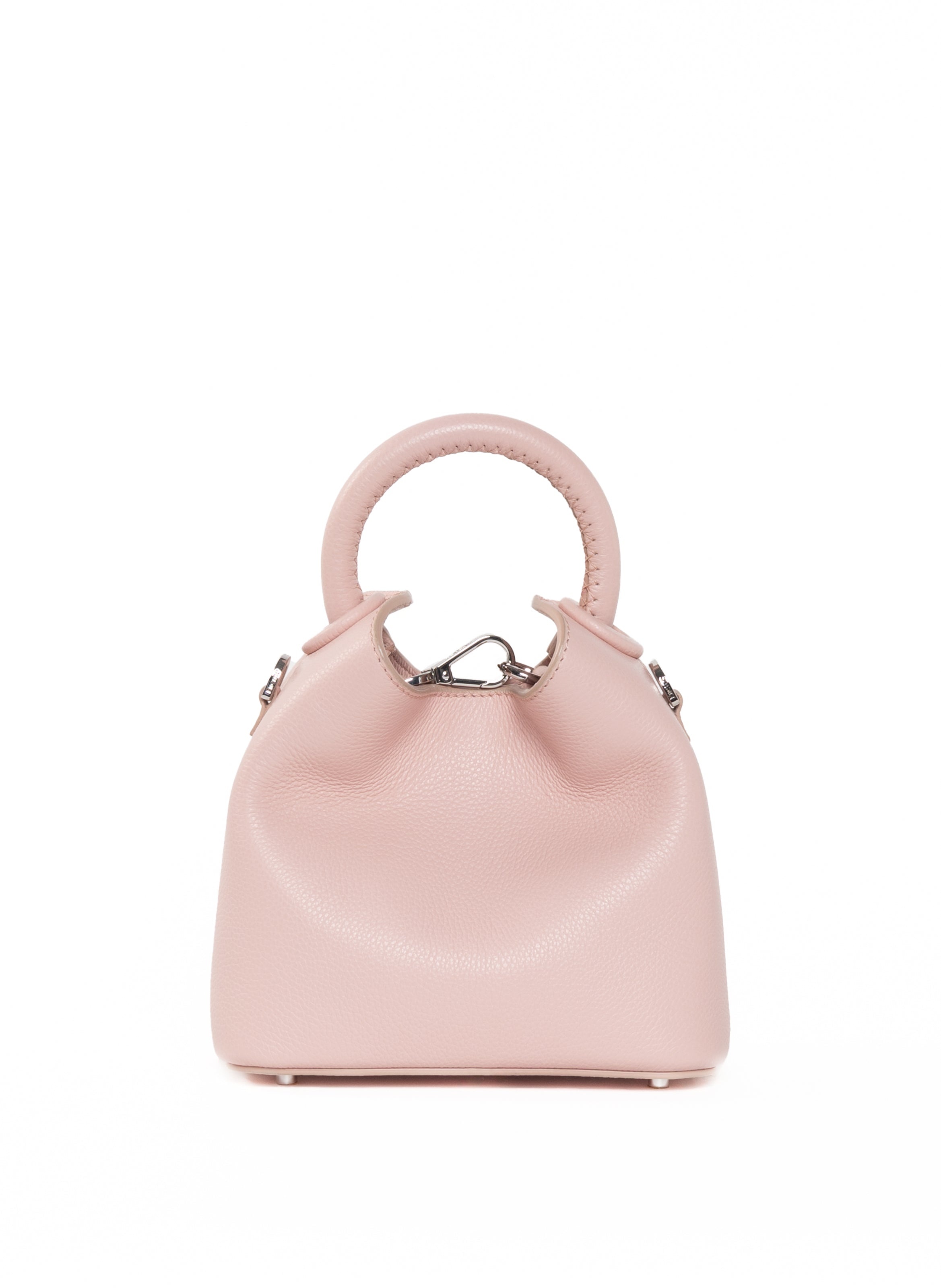 Madeleine Pebbled Leather Pink - 1