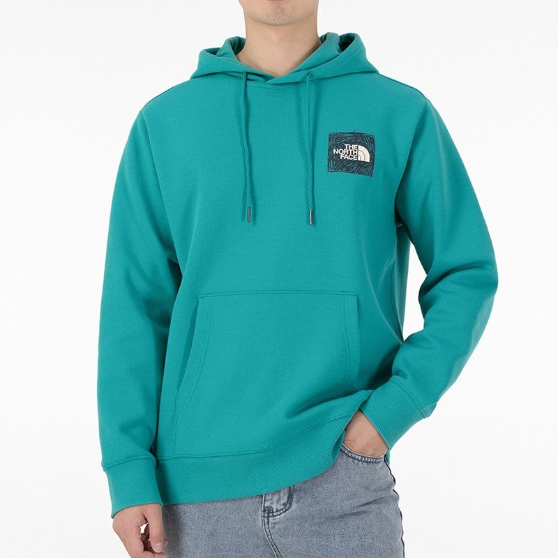THE NORTH FACE SS22 Logo Hoodie 'Teal' NF0A5JZL-ZCV - 3