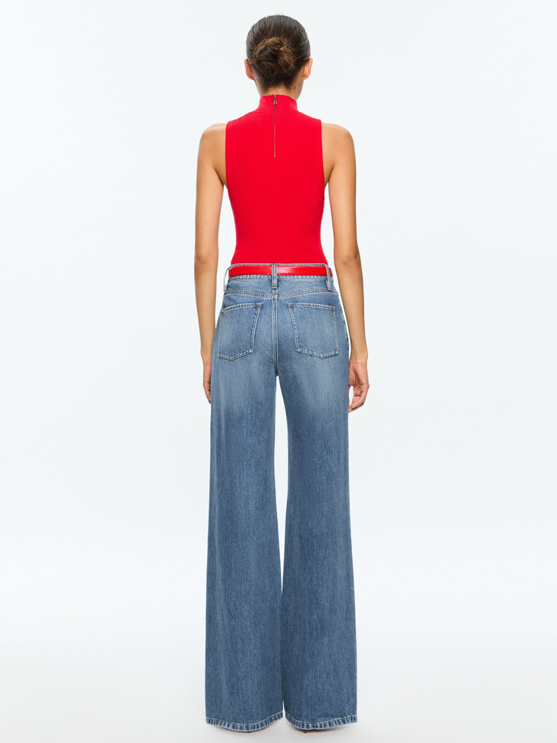 Alice + Olivia DARCEY TURTLENECK TANK outlook