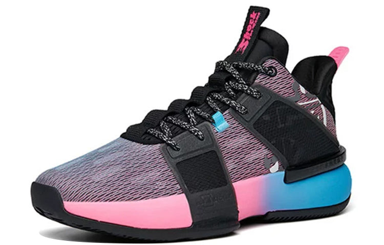ANTA Shock 3 High 'Black Pink Blue' 112131605S-1 - 3