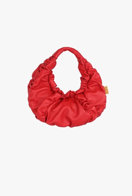 Red leather Parachute bag - 1