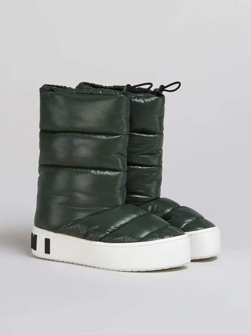 Marni PADDED NYLON BOOTIE outlook