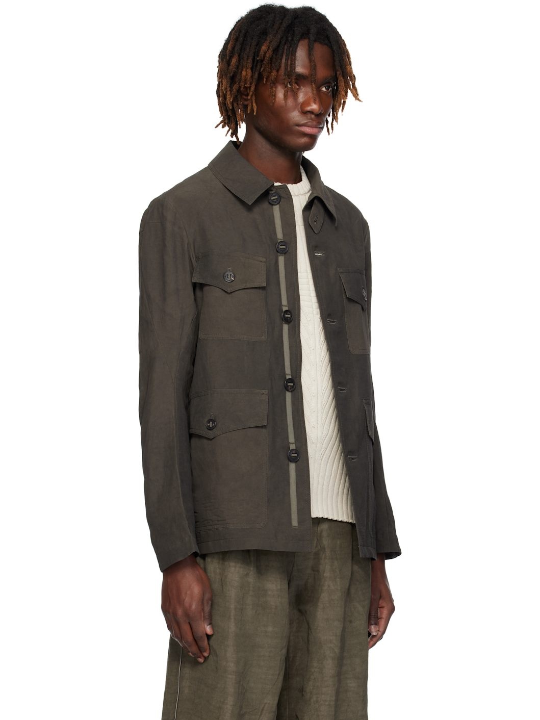 Brown Hunting Jacket - 2