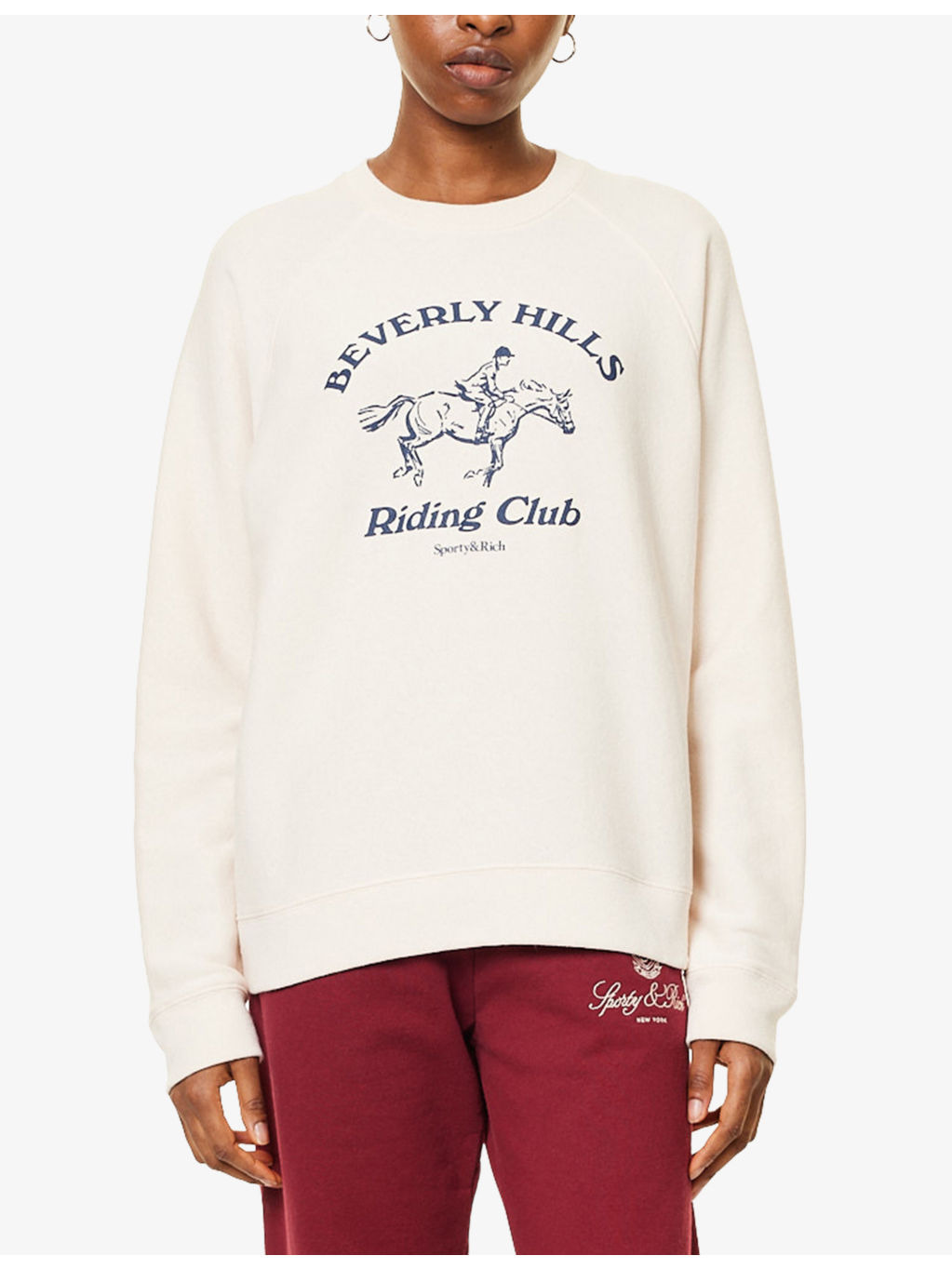 BH Riding Club Soft Printed Cotton-Blend Sweatshirt - 3