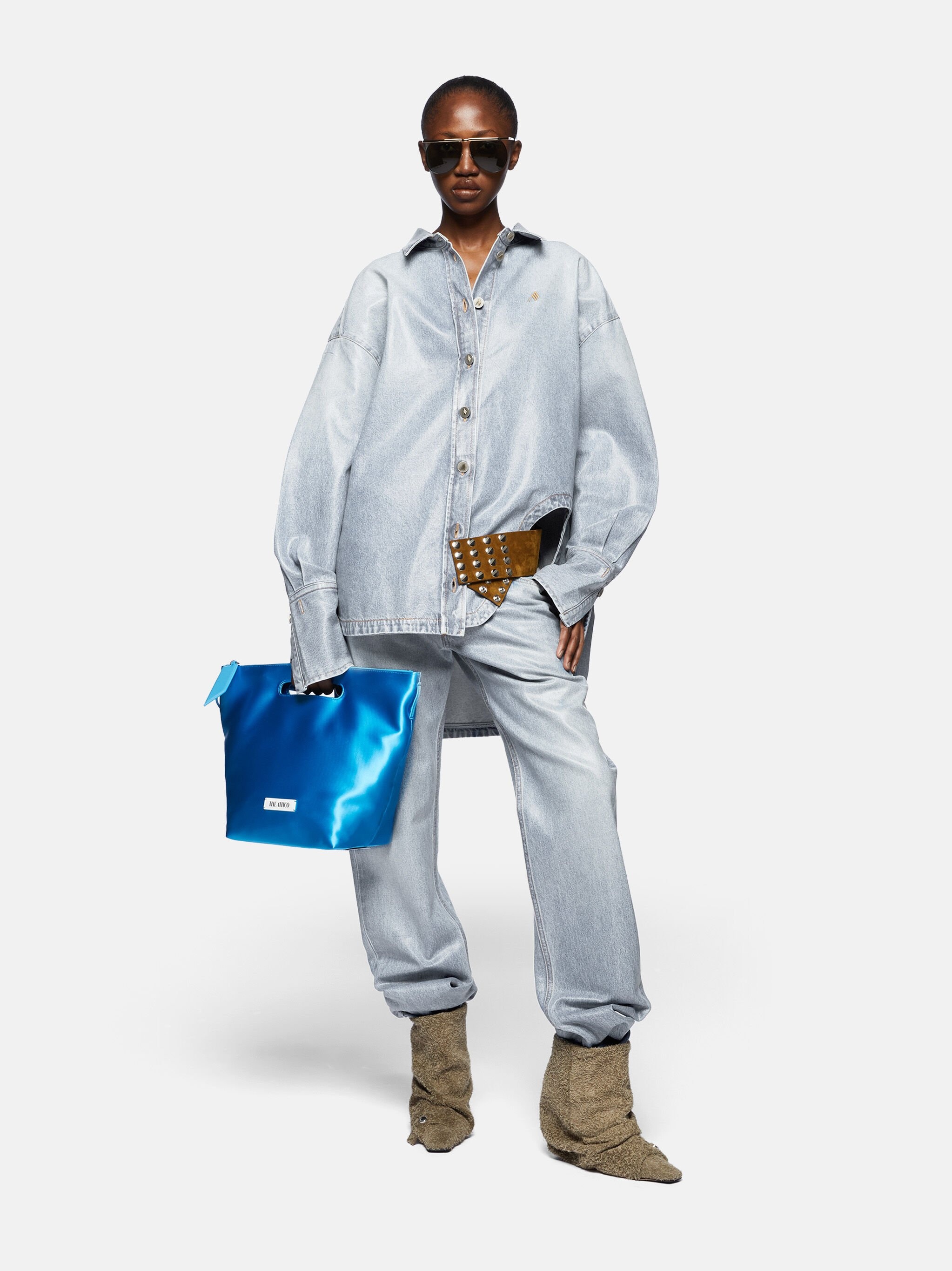 "DIANA'' SKY BLUE JACKET - 2