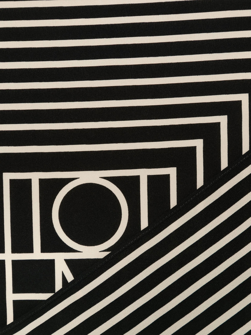 TOTEME Toteme Signature Monogram Silk Scarf outlook
