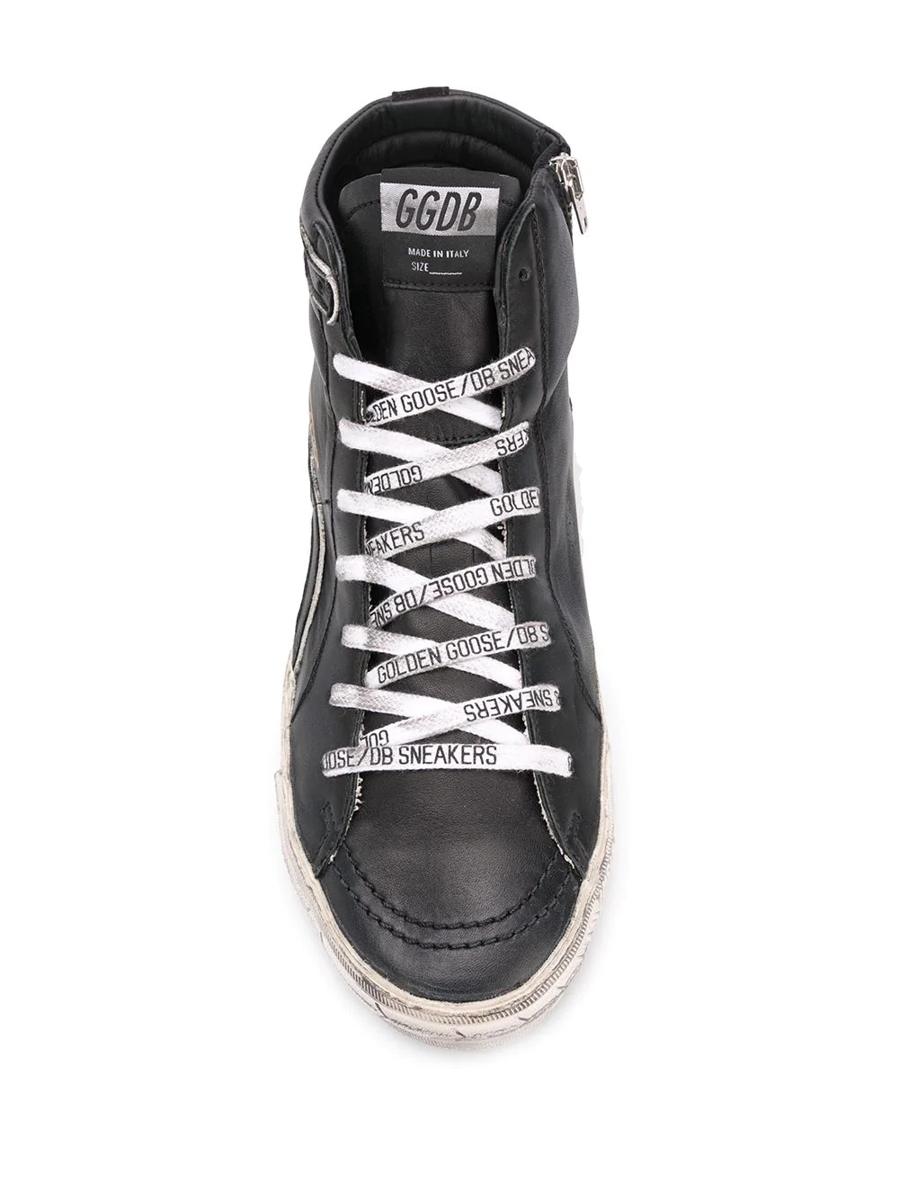 Slide high-top sneakers - 4