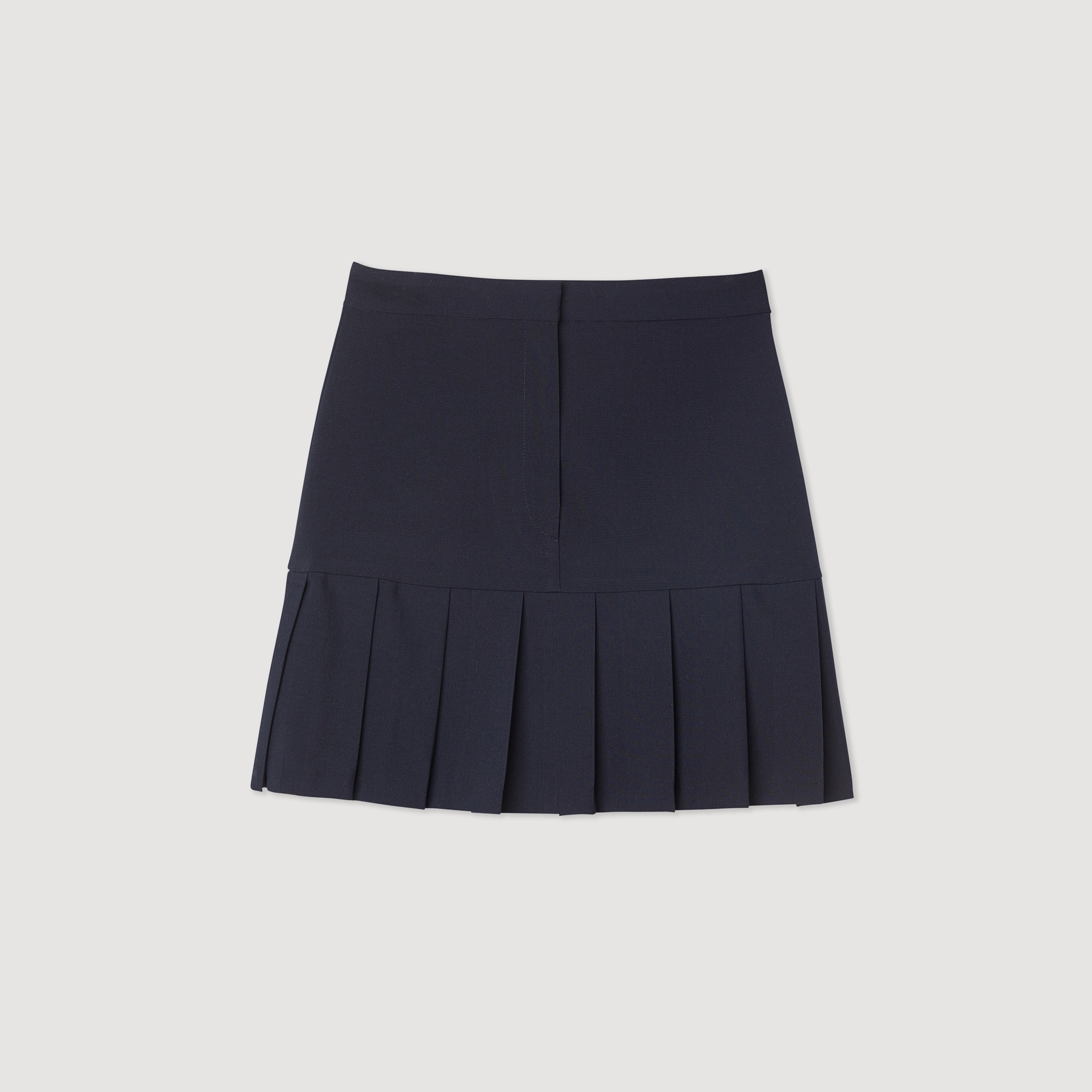 Short pleated skirt - 1