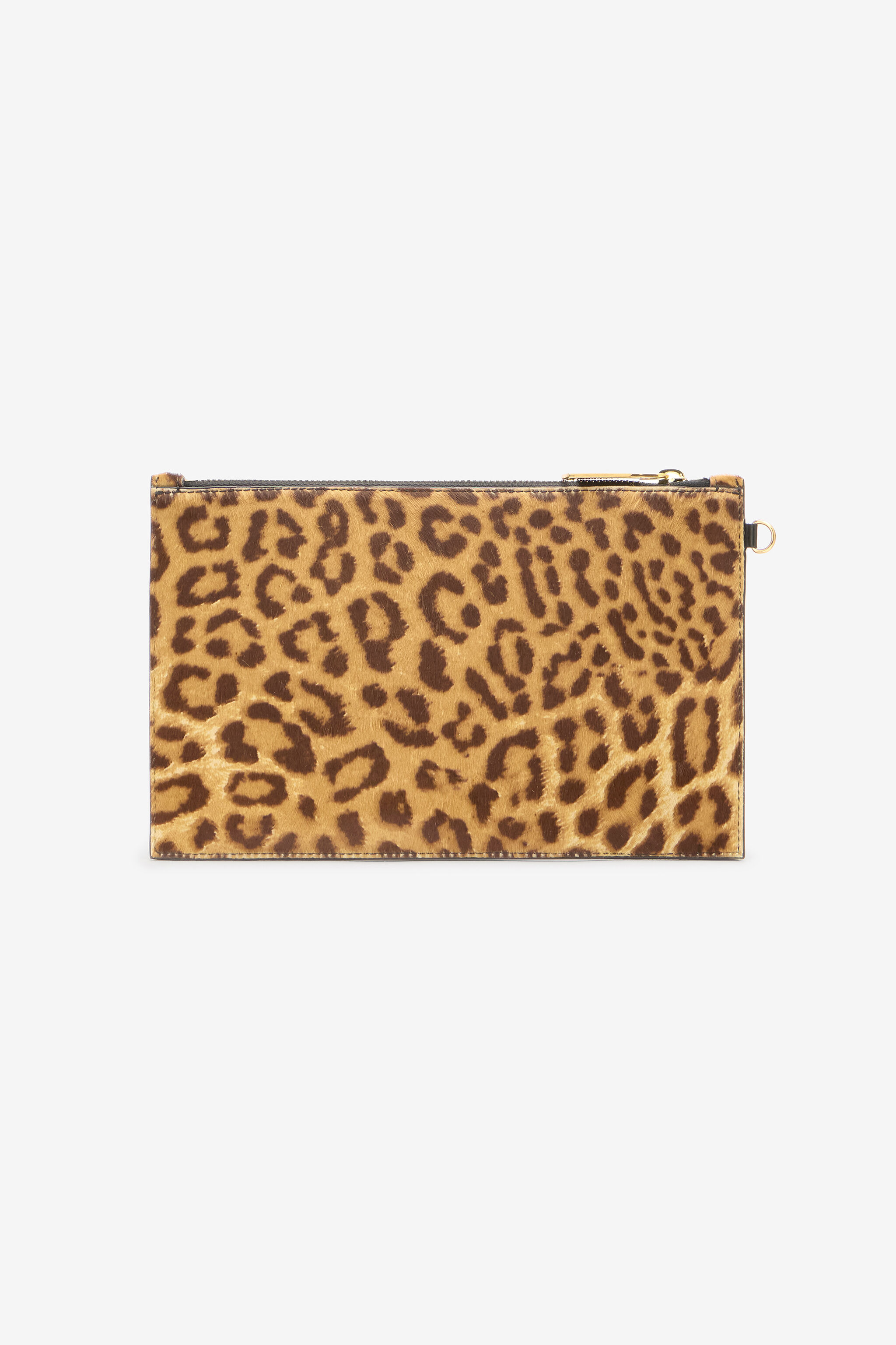 Small Jaguar-Skin Print Clutch - 3