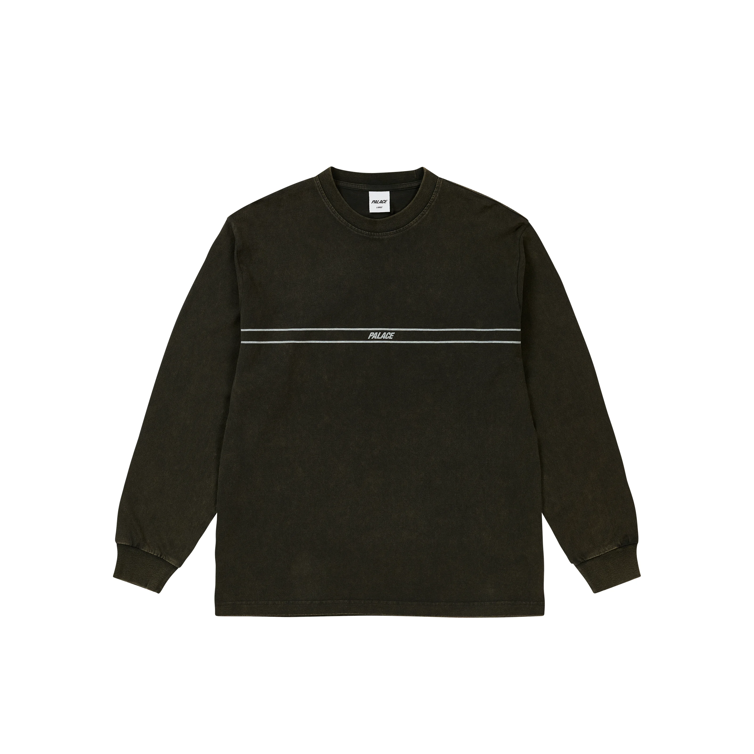 PIGMENT FONT LONGSLEEVE BLACK - 1