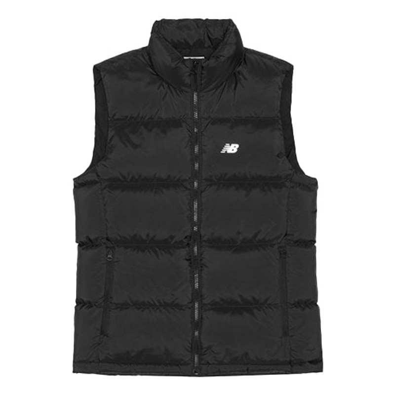 (WMNS) New Balance Classic Puffer Vest 'Black' NJA4S012BK 1