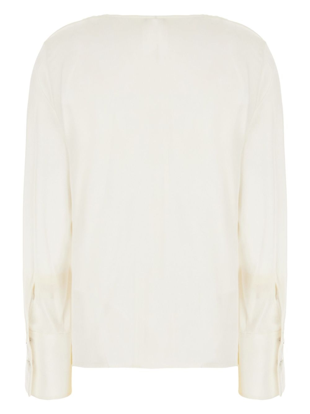 twist-front blouse - 2