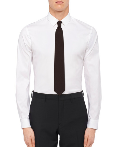 Prada Satin tie outlook