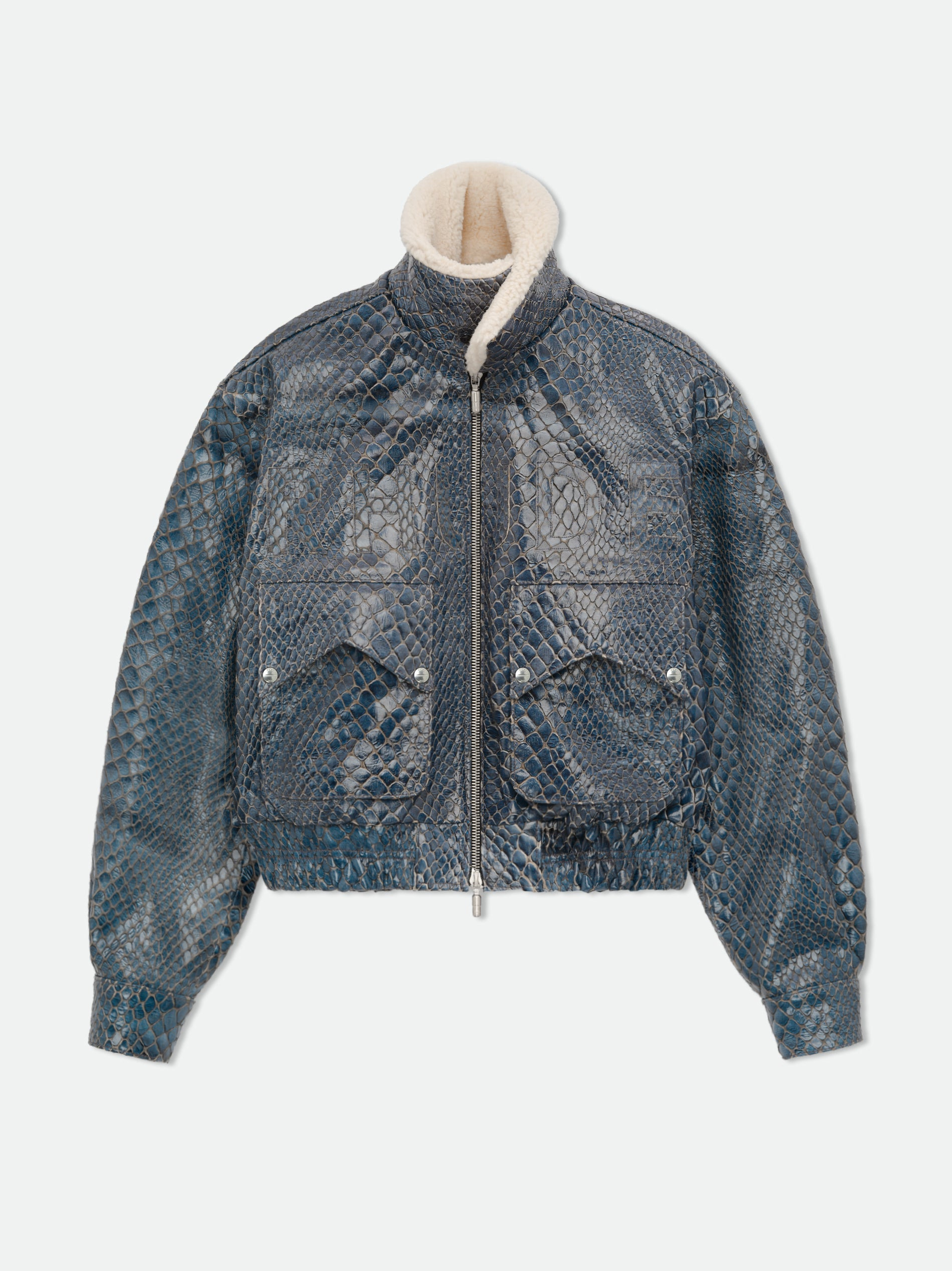 BLUE CROCODILE PILOT JACKET - 5