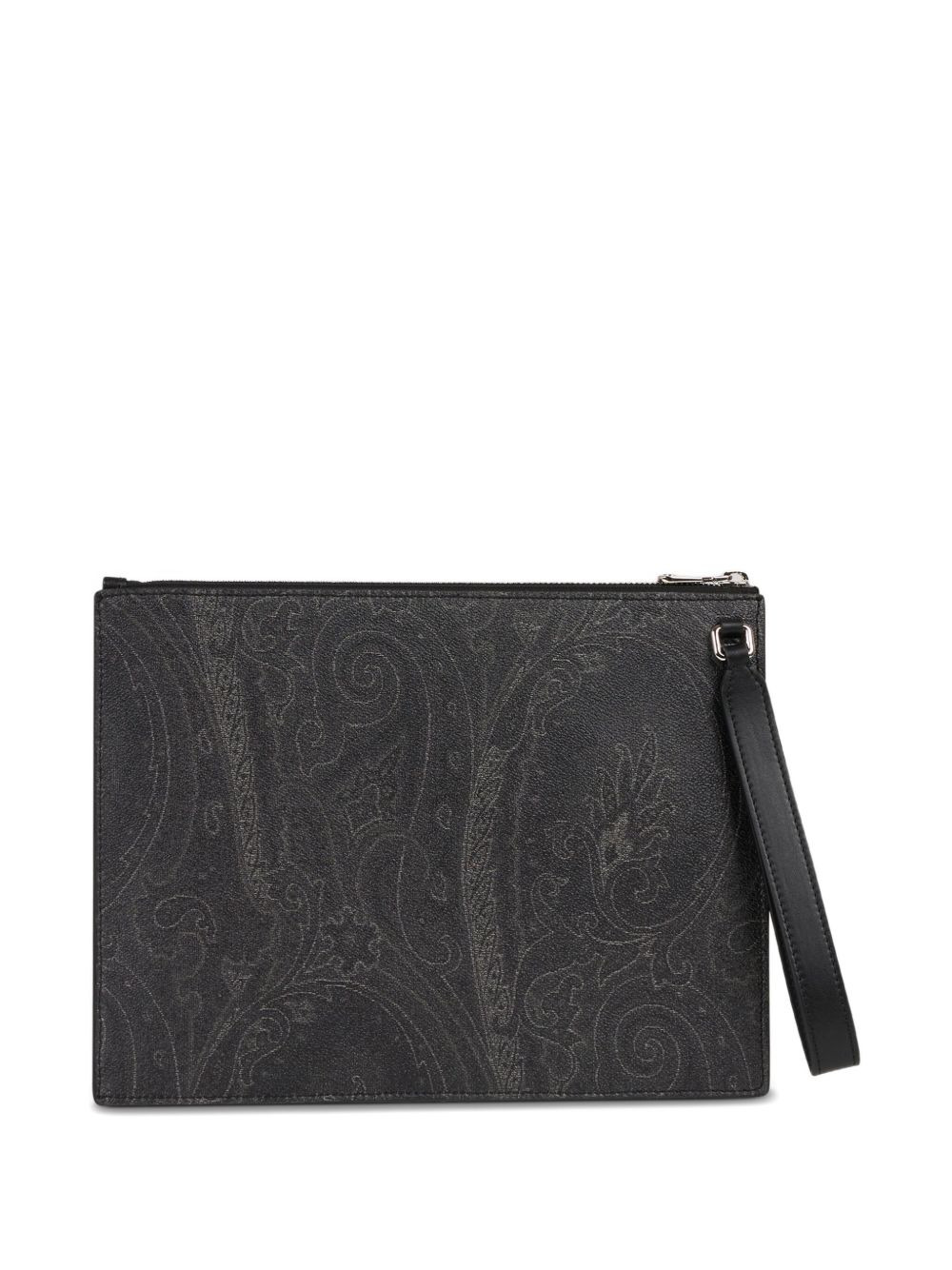 paisley-pattern clutch bag - 2