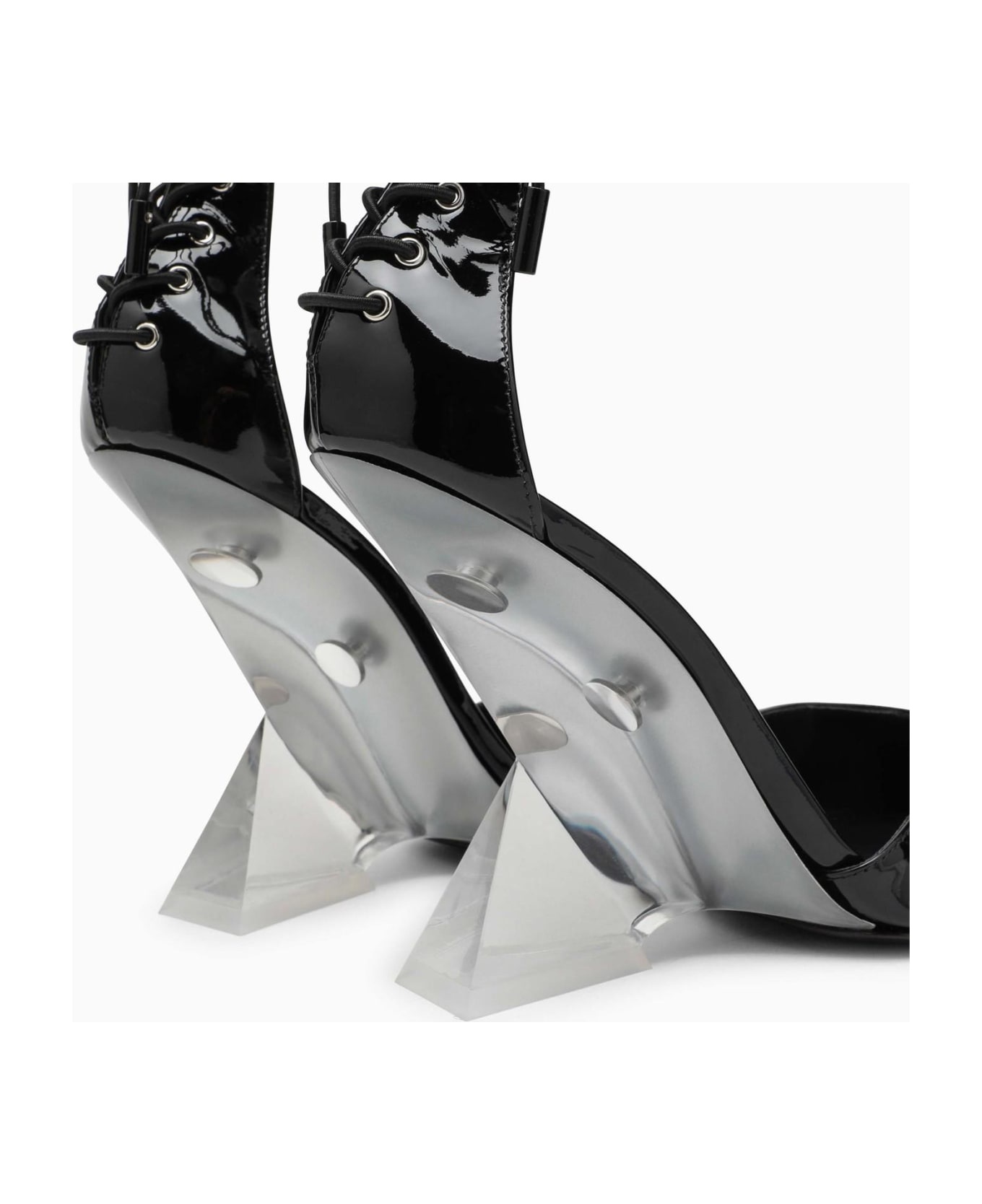 Black Pump Morgan With Ankle Strap - 5