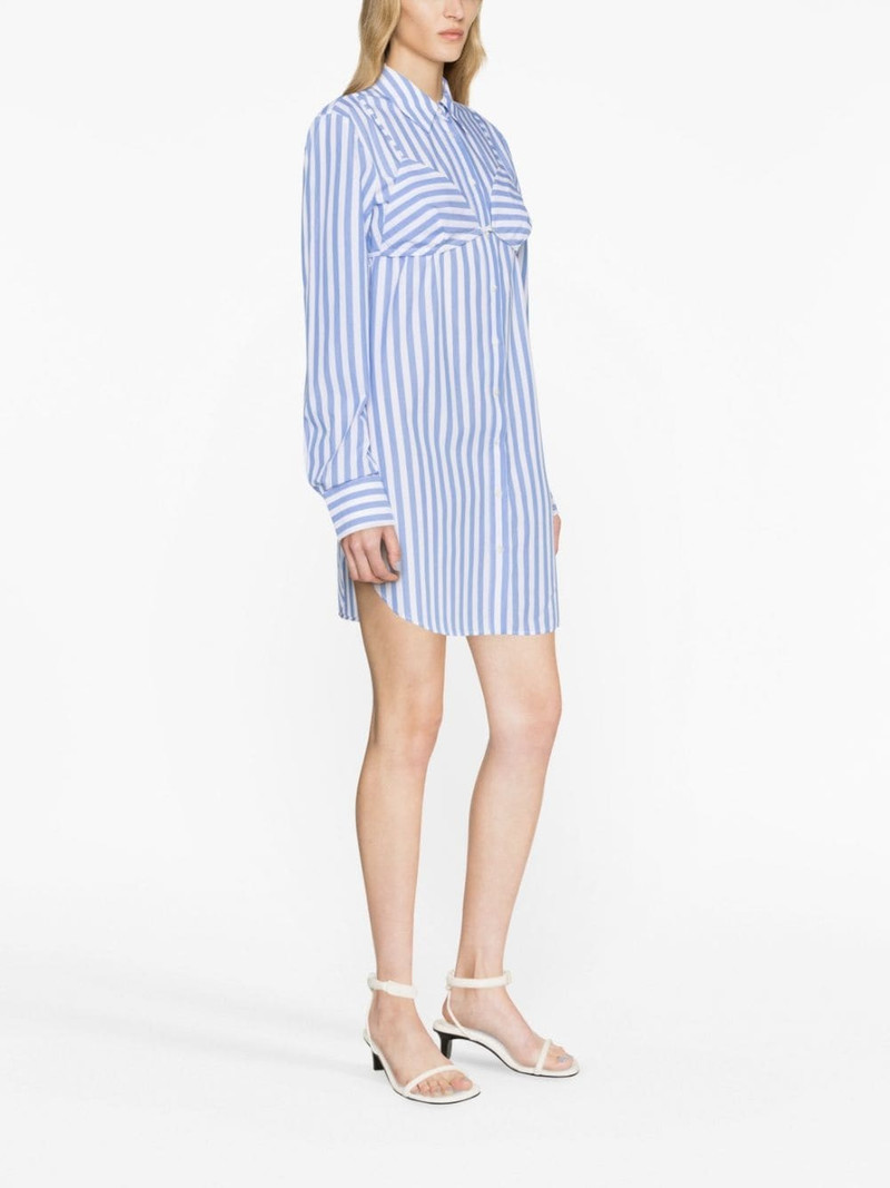 Alita 스트립 Poplin 셔츠dress 3