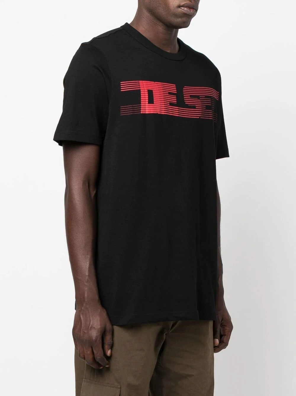 T-JUST-E19 logo-print T-shirt - 3