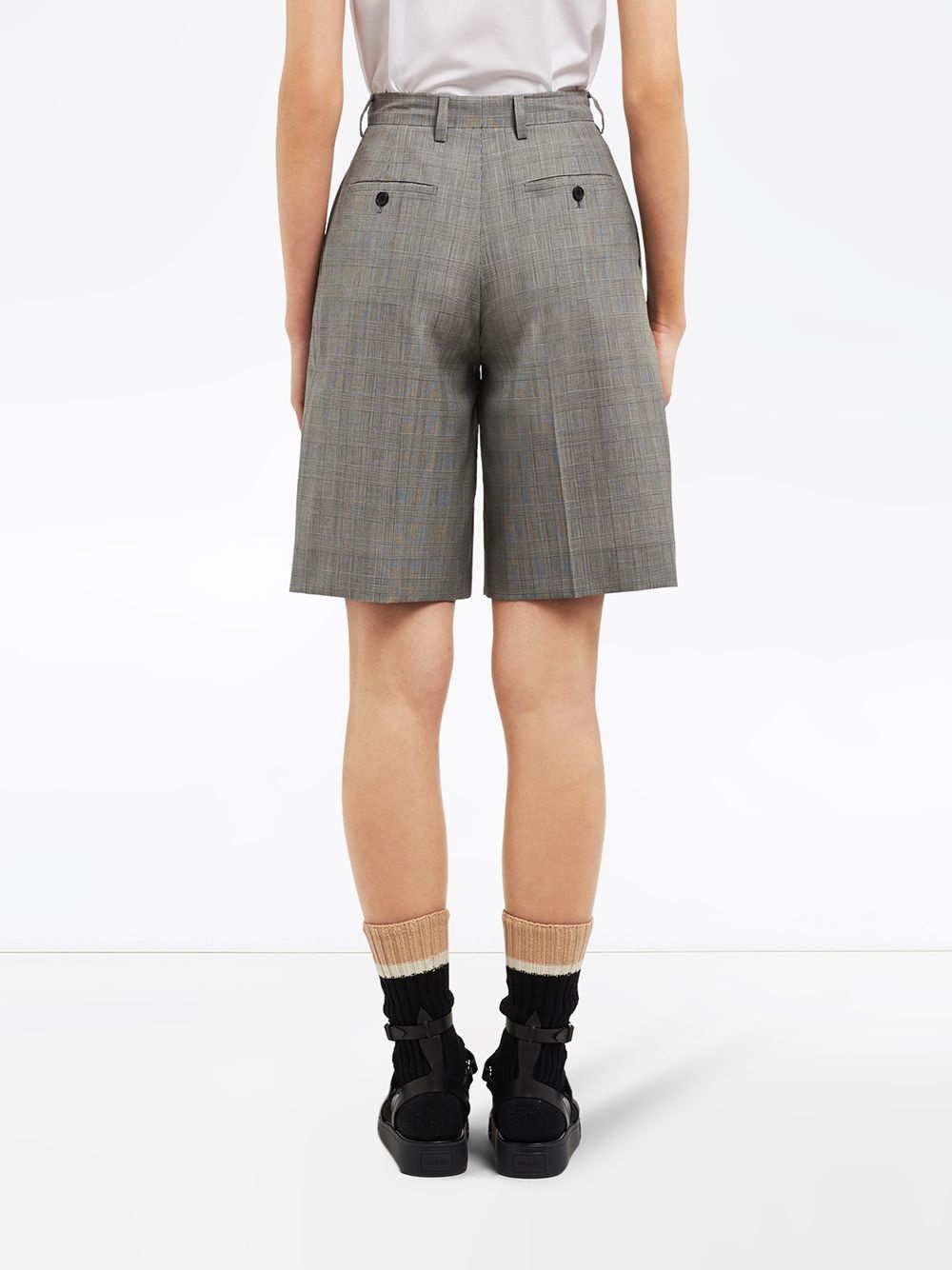 prince of wales knee shorts - 4