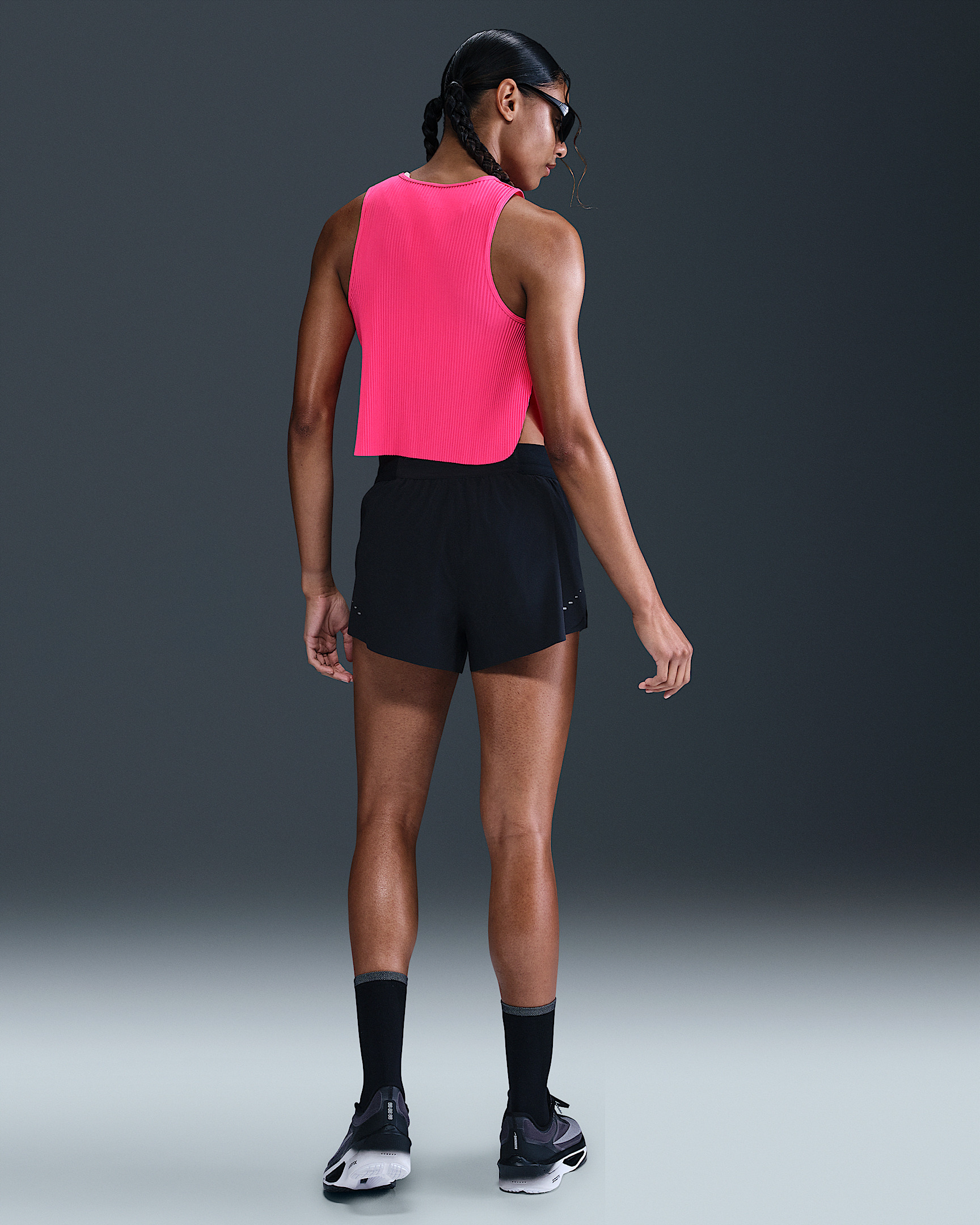 Nike AeroSwift Women's Dri-FIT ADV Cropped Running Tank Top - 5
