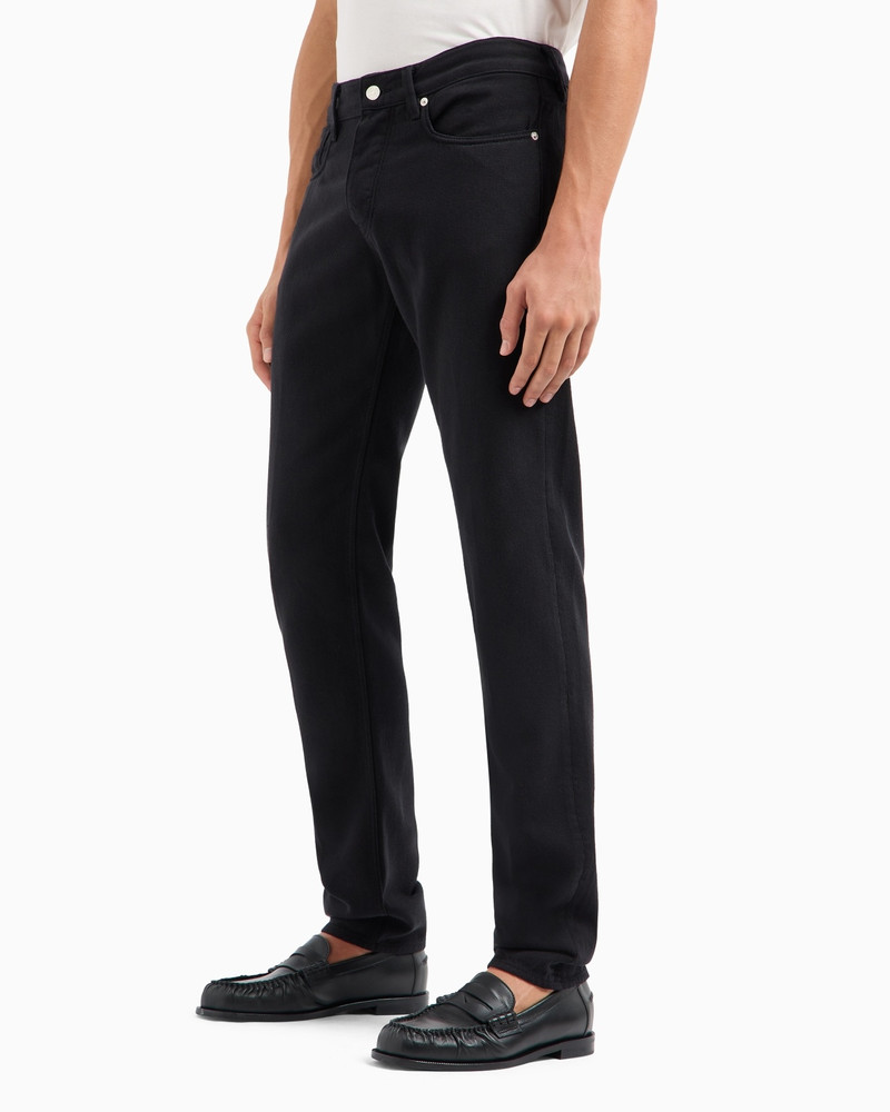 EMPORIO ARMANI ASV J75 LYOCELL-BLEND SLIM-FIT JEANS outlook