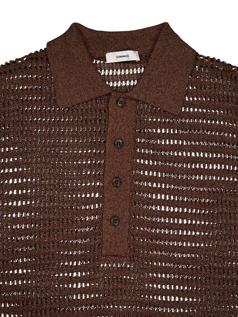 open-work polo shirt 3
